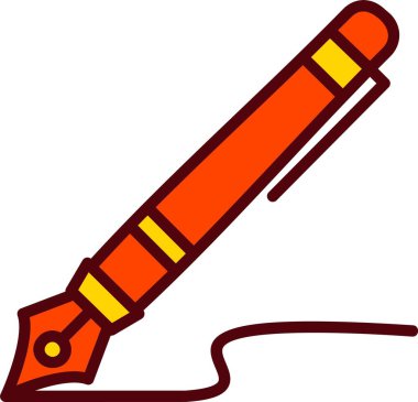 Caligraphy Vector Icon Design