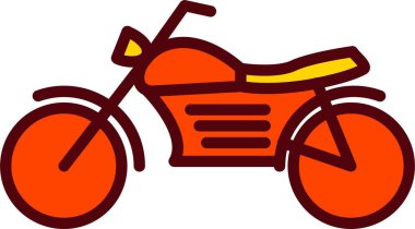 Motorbike Vector Icon Design