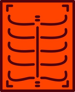 Xray Vektör Simgesi Tasarımı