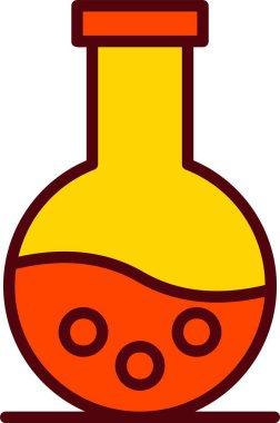 Aşı Araştırma Bilimi Vektör Simgesi Tasarımı