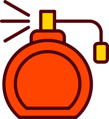 Parfüm Vektörü Simgesi Tasarımı