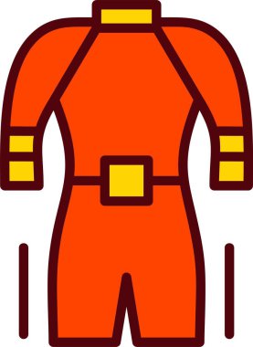 Dalgıç giysisi Vektör Simgesi Tasarımı