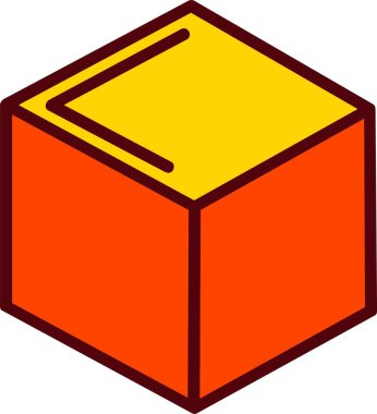 3d View Vector Icon Design