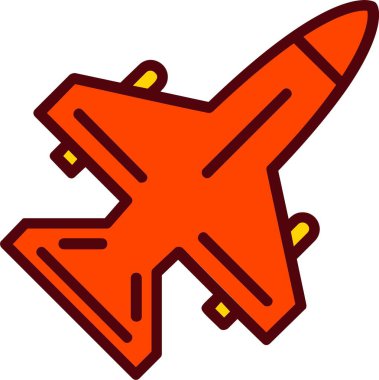 jet Vector Icon Design