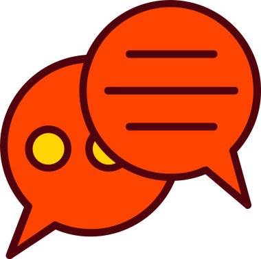 Chat  Vector Icon Design
