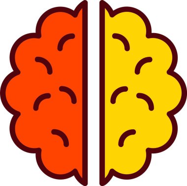 Brain Vector Icon Design