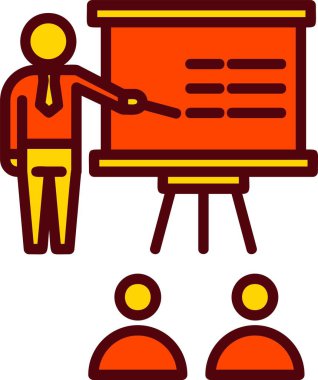 Sınıf Vektör Simgesi Tasarımı