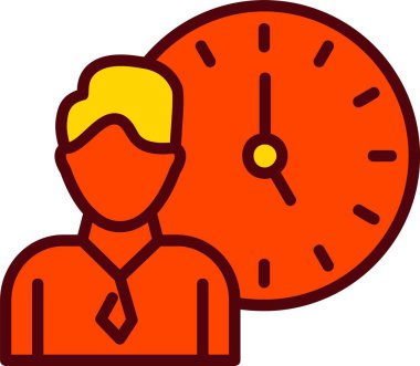 Working Hours Vector Icon Design