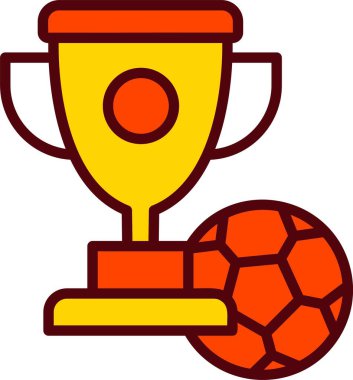 Trophy Vector Icon Design