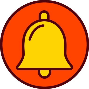 Alarm Bell Vector Icon Design