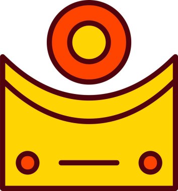 Konkav Vektörü Simgesi Tasarımı