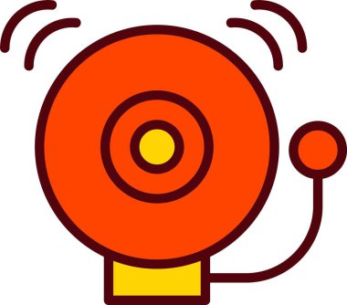 Buzzer Vektör Simgesi Tasarımı