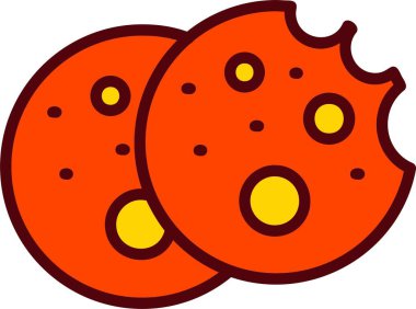 Cookies Vector Icon Design