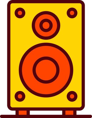 Hoparlör vektör simgesi tasarım