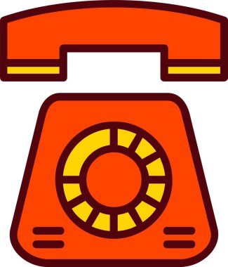 Telefon vektör simgesi tasarım