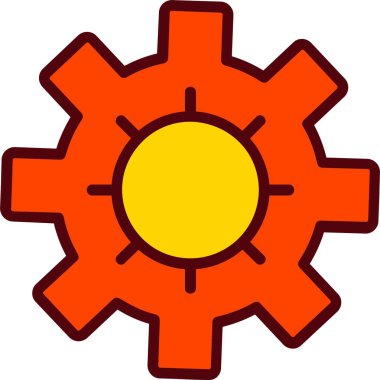 Cog Vector Icon Design