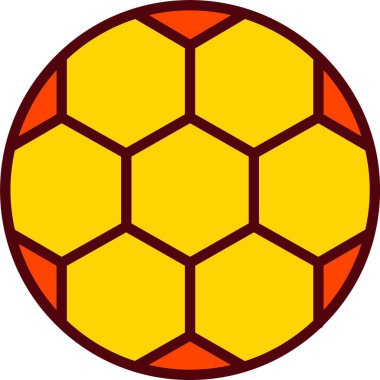 Futbol Vektörü Simgesi Tasarımı