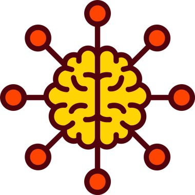 Brain Vector Icon Design