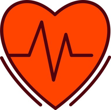 Life Line Vector Icon Design