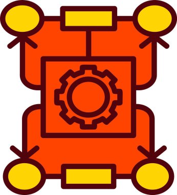 Algorithm Vector Icon Design