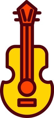 Guitar Vector Icon Design