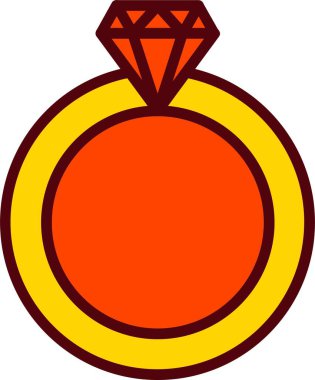 Ring Vector Icon Design