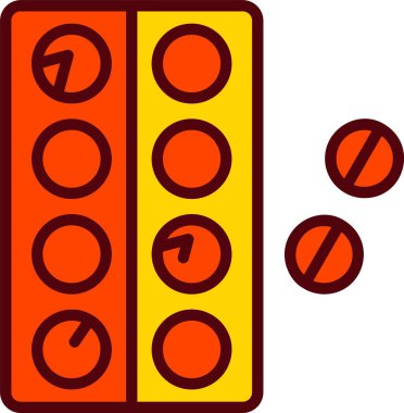 Pills Vector Icon Design