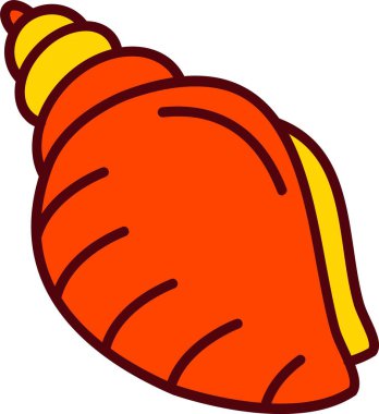 Conch Vector Icon Design