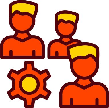 Team Vector Icon Design