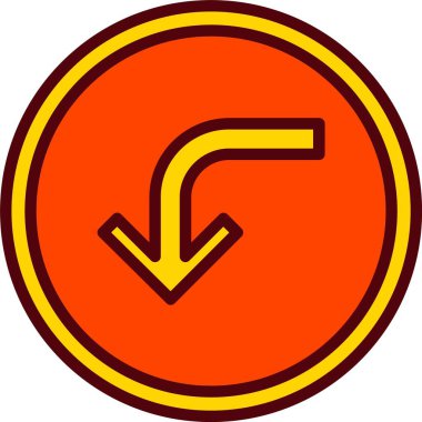 Arrow Vektör Simgesini Kapat