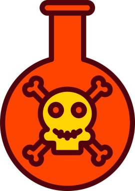 Poison Vector Icon Design