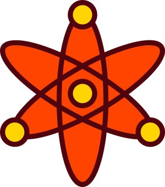 Atom Vector Icon Design