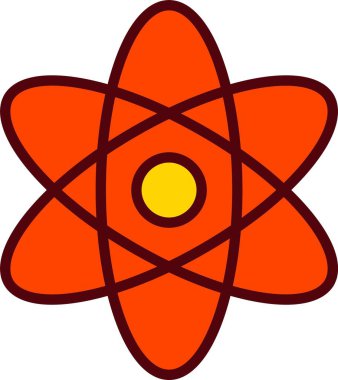 Atom Vector Icon Design