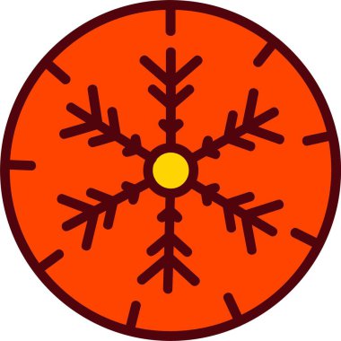 Klima vektör simgesi tasarımı