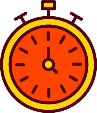 Stopwatch Vector Icon Design