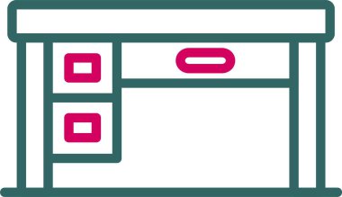 Desk Vector Icon Design