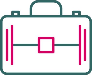 Briefcase Vector Icon Design