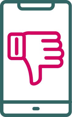 Dislike  Vector Icon Design