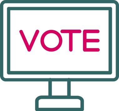 Vote Vector Icon Design clipart