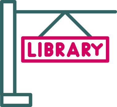 Library Vector Icon Design