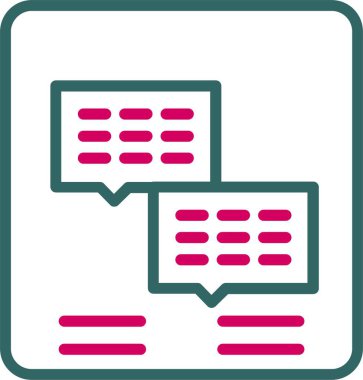 Comments Vector Icon Design