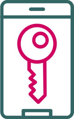 Key Vector Icon Design clipart