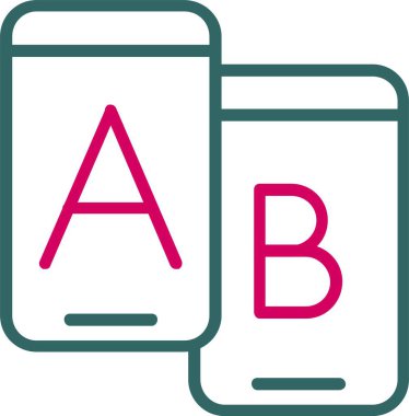 Ab Testing Vector Icon Design