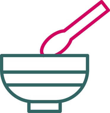 Bowl Vector Icon Design