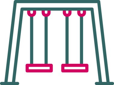 Swing Vektör Simgesi Tasarımı