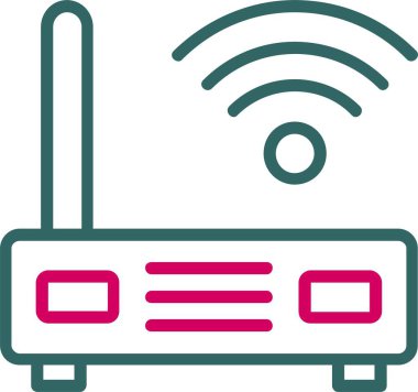 Router Vector Icon Design