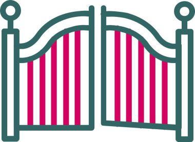 Gate Vector Icon Design