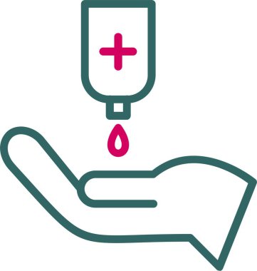 Sanitizer Vector Icon Design