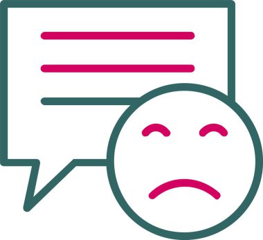 Bad Review Vector Icon Design