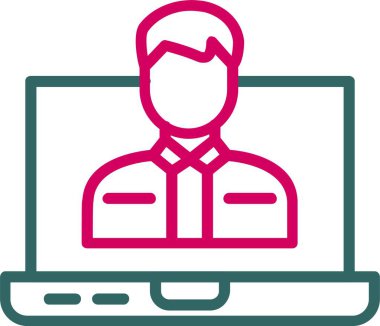 Kullanıcı vektör simgesi tasarım